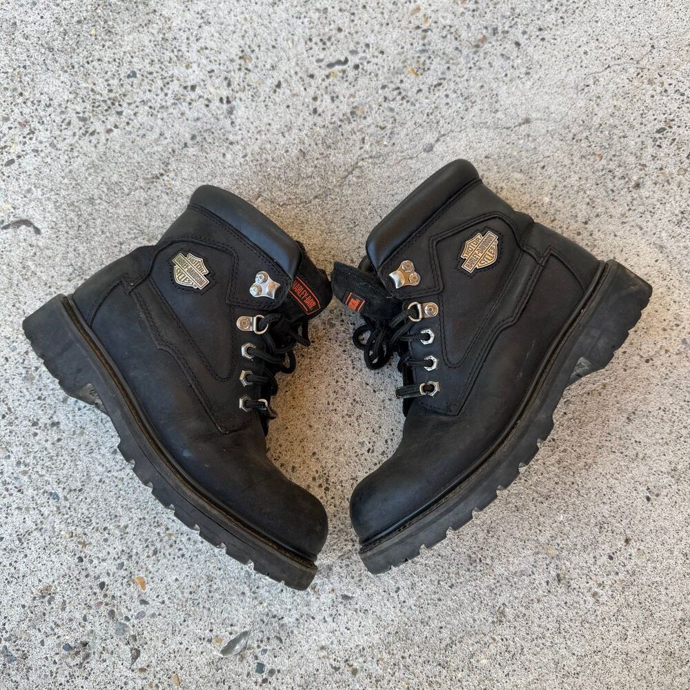 Harley-Davidson Badlands Motorcycle Wolverine Riding Biker Women’s Boots size 7